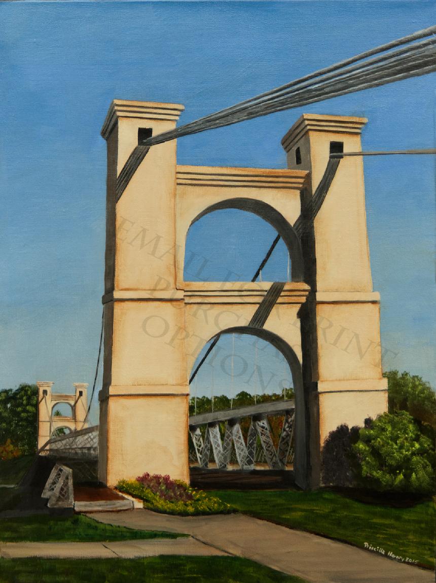 The Old Waco Suspension Bridge
